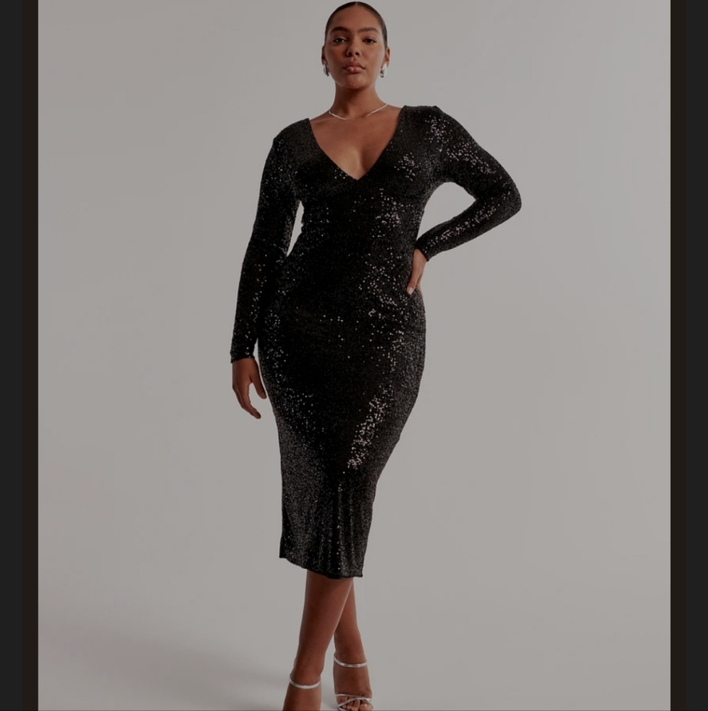 Abercrombie and fitch sequin dress
